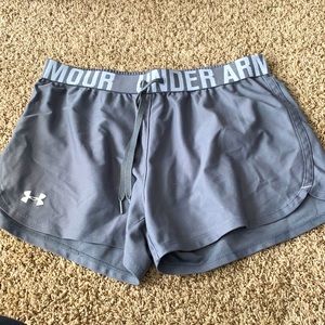 Grey Under Armour shorts